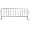 Vestil Hd Galvanized Barrier w/Curved Feet, Silver, 20.0938 in Length, Bright Zinc PRAIL-102-HD-G - alternate 2